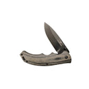 Blade Runner 8.9cm Folding Pocket Knife with Wood Look Handle
