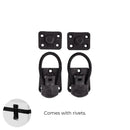 EvaKool Infinity Loop Latch (2 Pack) - Black