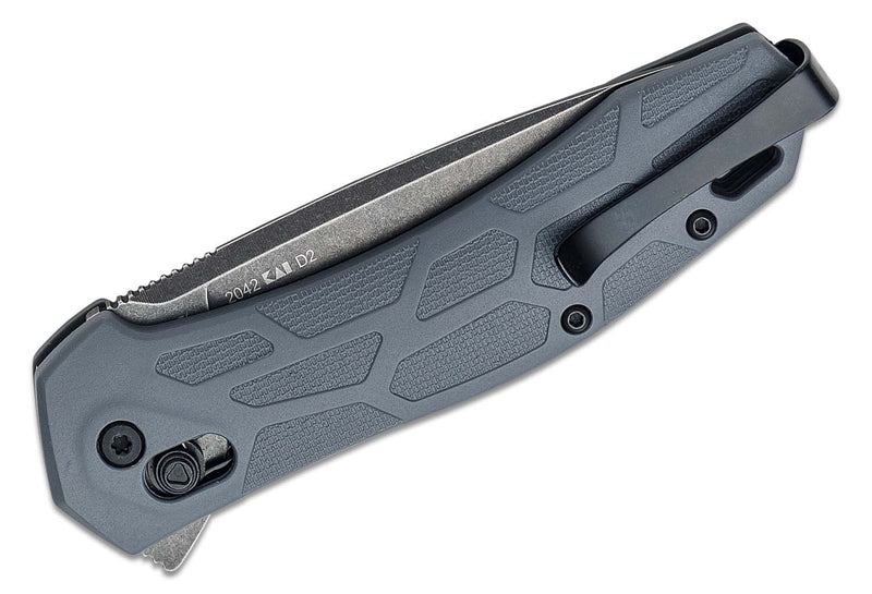 Kershaw 2042 Covalent DuraLock KVT 3.2" Flipper Knife - Gray