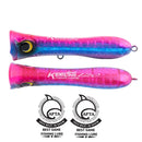 Oceans Legacy Keeling Popper Lure 120 Blue Pink Silver