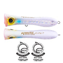 Oceans Legacy Keeling Popper Lure 140 Crystal Lumo Baitfish