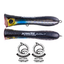 Oceans Legacy Keeling Popper Lure 190 Silver Mullet