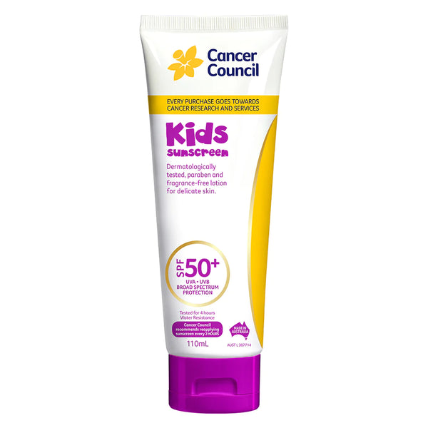 Cancer Council Kids Sunscreen SPF50+ (110ml)
