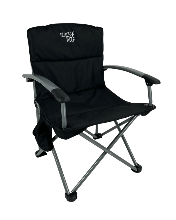 Blackwolf King Camping Chair - Jet Black