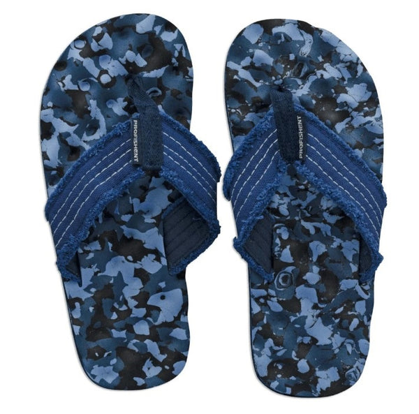 Kokoda Nobby Thongs - Blue Camo (Size 11)