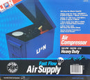 Lion Quality Products Heavy Duty Fast Flow Air Compressor (160LPM/150PSI) 12V Battery