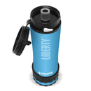 LifeSaver Liberty Water Purification Filter Drink Bottle (400ml) - Blue