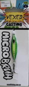 Vexed Micro Bruh Cast Jigs - 60g (Variety of Sizes Available)