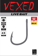 Vexed YM Live Baits Hooks Bulk Packs (Assorted Sizes)