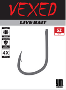 Vexed YM Live Bait Hooks (Assorted Sizes)