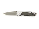 Whitby Aluminium &amp; Carbon Fibre Effect Lock Knife (2.5" Blade)