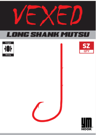 Vexed YM Long Shank Mutsu Circle Hooks (Assorted Sizes)