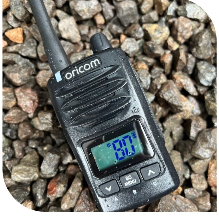 Oricom Waterproof IP67 5 Watt Handheld UHF CB Radio (DTX600)