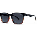Liive Vision Alik Sunglasses - Black, Gold & Tortoise Frame with Grey Polarised Lens