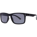 Liive Vision Cheap Thrill Sunglasses - Gloss Black Framw with Polarised smoke Lens