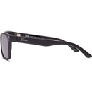 Liive Vision Cheap Thrill Sunglasses - Gloss Black Framw with Polarised smoke Lens