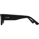 Liive Vision Legian Sunglasses - Matt Black Frame with Polarised Brown Lens