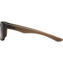 Liive Vision Moto Sunglasses - Brown Polarised with Xtal Army Frame