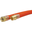 Companion 1200mm 3/8 BSPM-1/4 BSPF Gas Hose