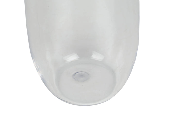 Tritan Stemless Lightweight Shatter Proof BPA Free Plastic Champagne Flute (266ml)