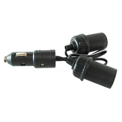 Voltflow 12V Accessory Dual Sockets with Leads and Plug