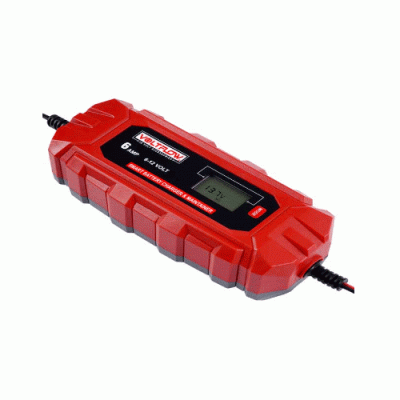 Voltflow 6 Amp 6/12V 10 Stage Fully Automatic ULTRA SAFE Smart Battery Charger & Maintainer