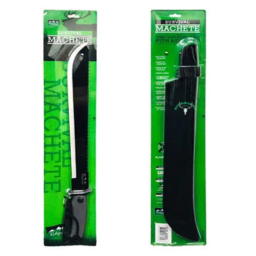 Ridgeline Machete Knife - Black