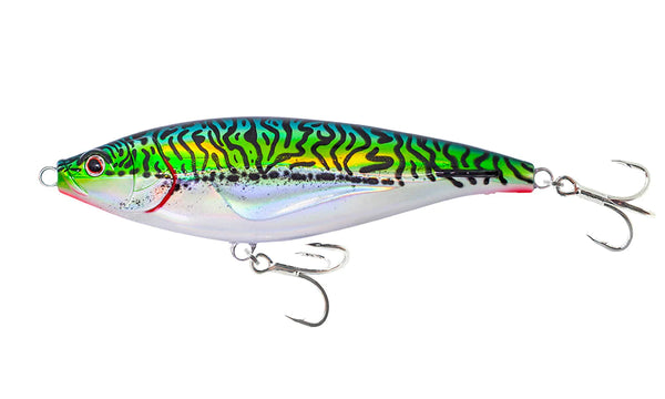 Nomad Madscad 95 Sinking Lure Silver Green Mackeral