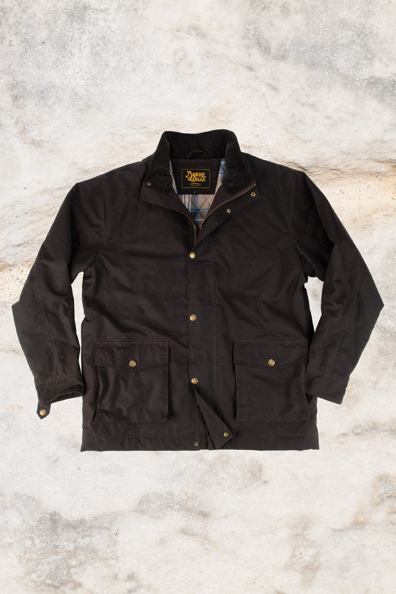 Burke & Wills Mens River Jacket - Brown