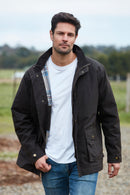 Burke & Wills Mens River Jacket - Brown