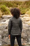 Mac In A Sac Women's Polar Packable Reversible Down Jacket - Black/Grey