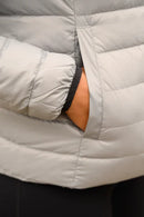 Mac In A Sac Women's Polar Packable Reversible Down Jacket - Black/Grey