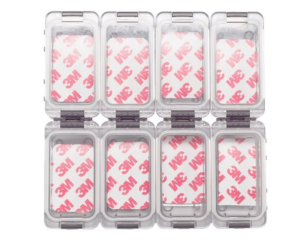 Hookem Mini Magnetic Tackle Box - 12 Pack