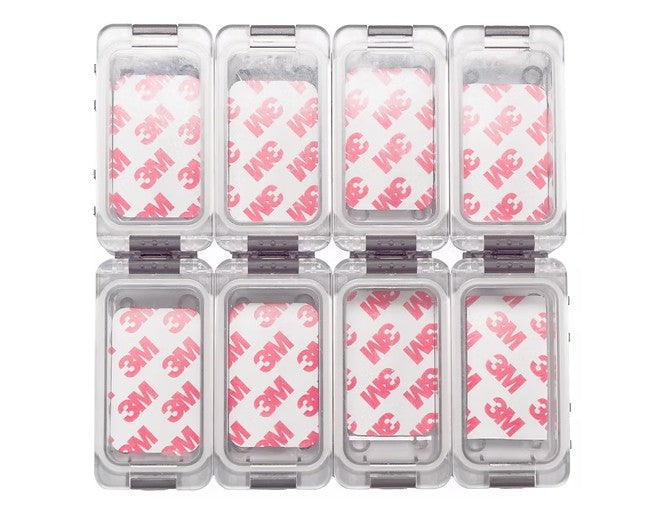 Hookem Mini Magnetic Tackle Box - 12 Pack