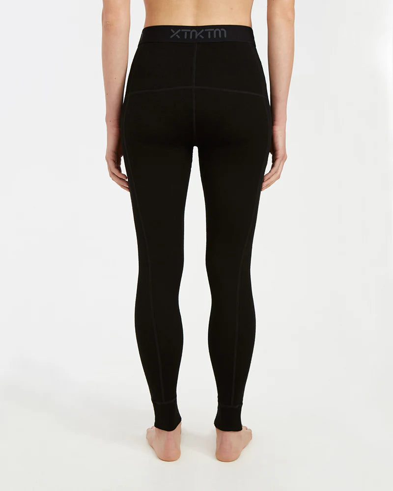XTM Ladies Merino 230 Wool Thermal Pants - Black