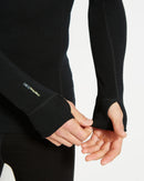 XTM Men's Merino 230 Wool Long Sleeve Thermal Top - Black