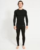 XTM Men's Merino 230 Wool Long Sleeve Thermal Top - Black