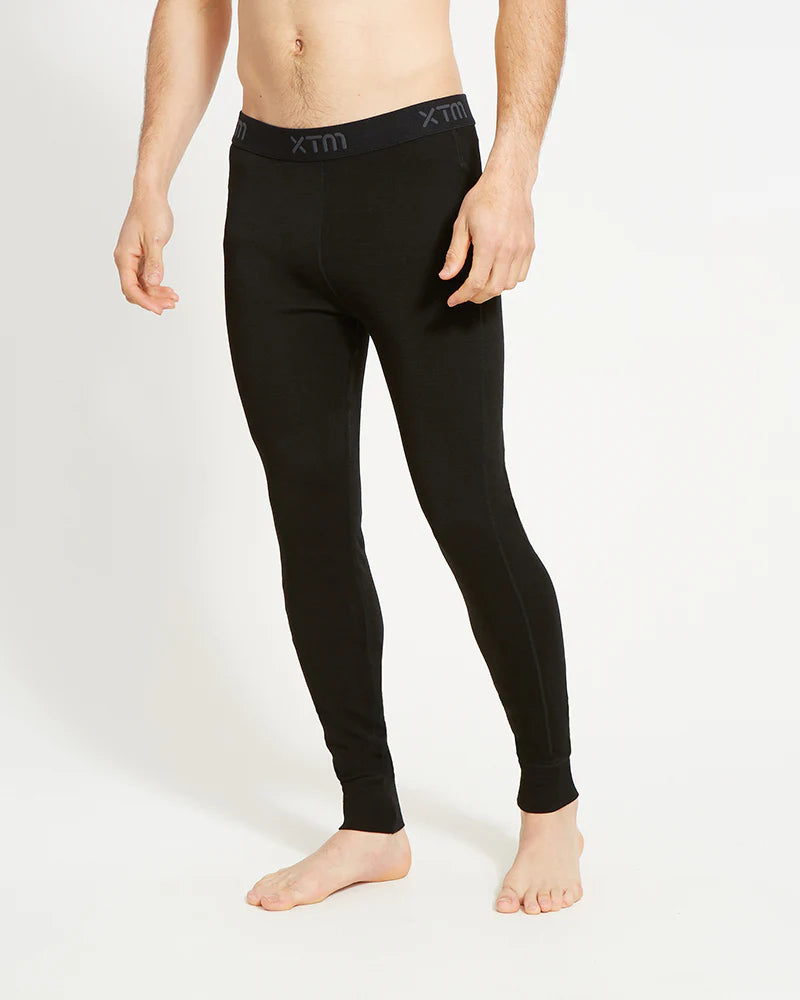 XTM Men's Merino 230 Wool Thermal Pants - Black