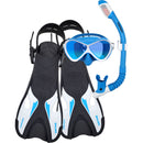 Oceanpro Woolamai Junior Mask, Snorkel & Fin Set - Ocean