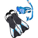 Oceanpro Woolamai Junior Mask, Snorkel & Fin Set - Ocean