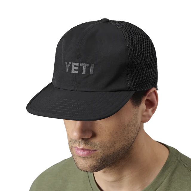 Yeti Logo Performance Hat - Black