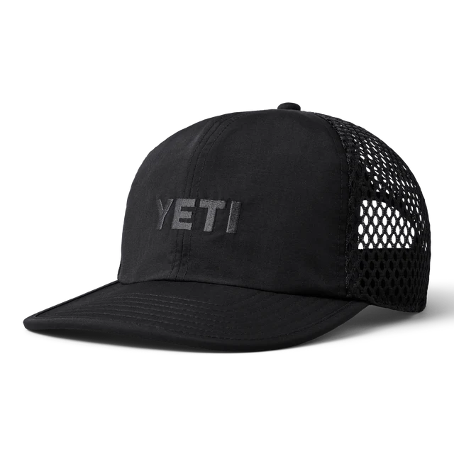 Yeti Logo Performance Hat - Black