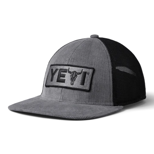 Yeti Steer Flat Brim hat/Cap - Grey