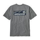 Patagonia Men's Boardshort Logo Pocket Responsibili-Tee® - Gravel Heather