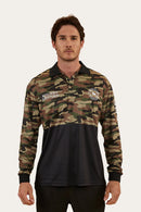 Ringers Western Unisex Halls Creek Fishing Jersey - Camo