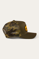 Ringers Western Scotty Trucker Cap - Military Green/Camo