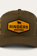 Ringers Western Scotty Trucker Cap - Military Green/Camo