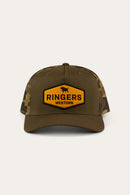 Ringers Western Scotty Trucker Cap - Military Green/Camo