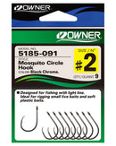 Owner Mosquito Circle Hooks Size 2 9pce
