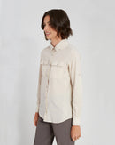 XTM Cumberland Ladies Hike Long-Sleeve Shirt - Stone